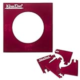 Kings Dart Backboard | Surround für Dartscheiben mit Ø 45 cm | Rot | 70x70 cm Standard